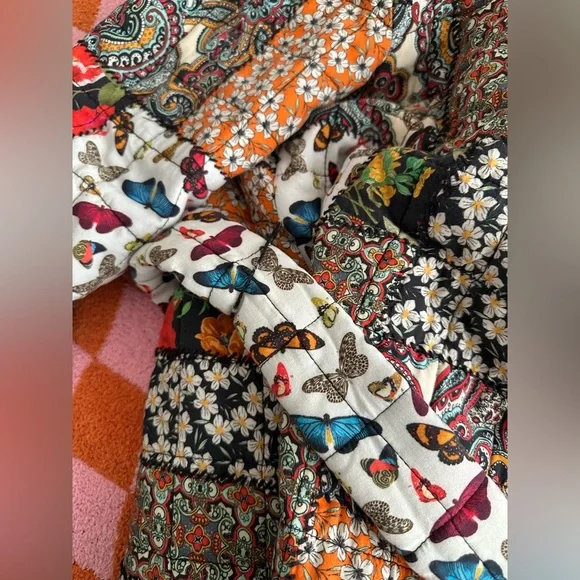 Alice and Olivia Moya Quilted Coat - Picture 3 of 6